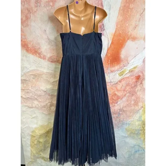 Anthropologie Hutch Pleated Sweetheart Dress $348 - Picture 10 of 11